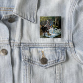 Claude Monet - Luncheon the Grass, Right Panel 缶バッジ (インサイチュ)