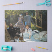 Claude Monet - Luncheon the Grass, Right Panel 薄葉紙 (クラフト)