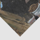 Claude Monet - Luncheon the Grass, Right Panel 薄葉紙 (詳細)