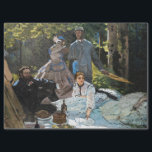 Claude Monet - Luncheon the Grass, Right Panel 薄葉紙<br><div class="desc">草の上のランチョン/ル・デジュナー・シュール・ルエルベ – 右パネル – クロード・モネ， 1865-66</div>