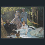 Claude Monet - Luncheon the Grass, Right Panel 薄葉紙<br><div class="desc">草の上のランチョン/ル・デジュナー・シュール・ルエルベ – 右パネル – クロード・モネ， 1865-66</div>
