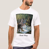 Claude Monet - Luncheon the Grass, Right Panel Tシャツ (正面)