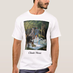 Claude Monet - Luncheon the Grass, Right Panel Tシャツ