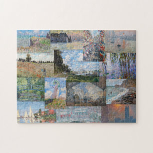 Claude Monet - Masterpieces Patchwork ジグソーパズル