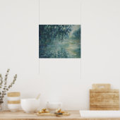 Claude Monet - Morning on the Seine ポスター (キッチン)