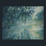 Claude Monet - Morning on the Seine ポスター<br><div class="desc">Morning on the Seine by Claude Monet, 1898. Claude Monet was a founder of French Impressionist painting, and the most consistent and prolific practitioner of the movement's philosophy of expressing one's perceptions before nature, especially as applied to plein-air landscape painting. The term "Impressionism" is derived from the title of his...</div>