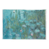 Claude Monet - Nympheas - Water Lilies Painting 枕カバー (裏面)