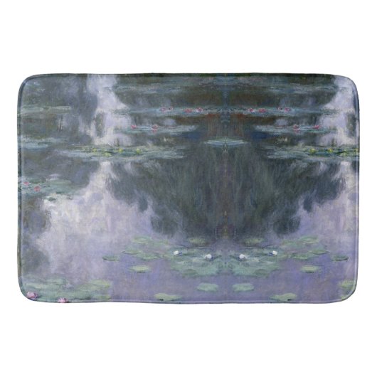 Claude Monet – Nymphéas – Water Lilies – Seerosen バスマット (正面)