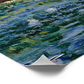 Claude Monet painting ポスター (角)