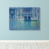 Claude Monet – Palazzo da Mula in Venice – 1908 キャンバスプリント (インサイチュ (ウッドフロア))