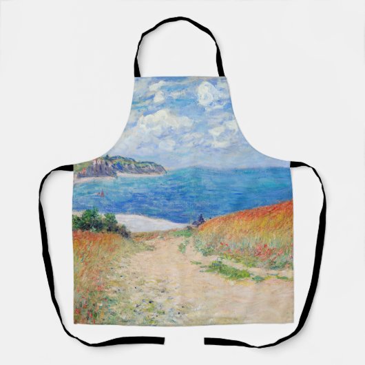 Claude Monet - Path in Wheat Fields at Pourville エプロン (正面)