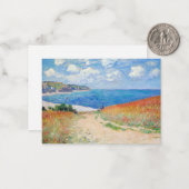 Claude Monet - Path in Wheat Fields at Pourville ノートカード (正面/裏面インサイチュ)