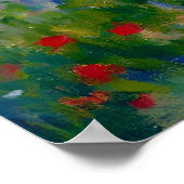 Claude Monet, Poppy Fields near Argenteuil, 1875 ポスター (角)