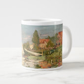 Claude Monet | Regatta at Argenteuil, c.1872 ジャンボコーヒーマグカップ (正面右)