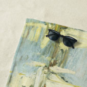 Claude Monet. Regattas at Argenteuil     ビーチタオル (インサイチュ)