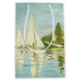 Claude Monet. Regattas at Argenteuil     ミディアムペーパーバッグ