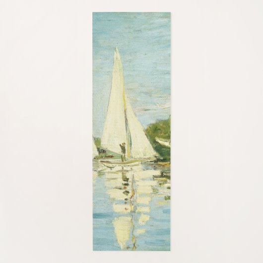 Claude Monet. Regattas at Argenteuil     ヨガマット (正面)