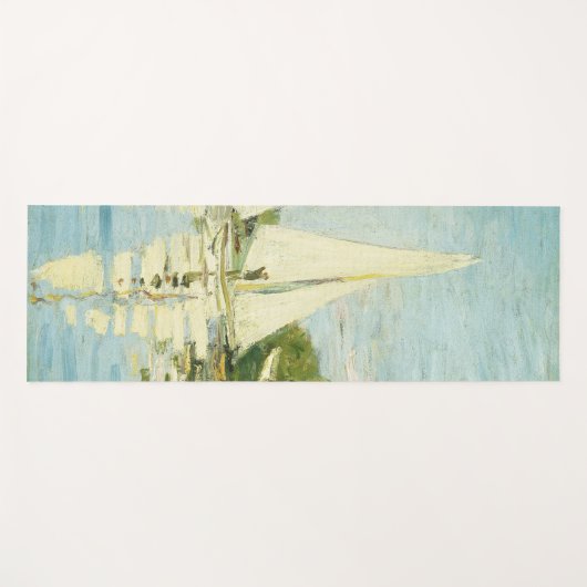 Claude Monet. Regattas at Argenteuil     ヨガマット (正面(横))