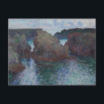 Claude Monet - Rocks at Port-Goulphar, Belle-Ile ポストカード<br><div class="desc">Rocks at Port-Goulphar,  Belle-Ile by Claude Monet,  1886.油のキャンバス</div>