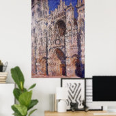 Claude Monet - Rouen Cathedral 01 ポスター (ホームオフィス)