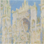 Claude Monet Rouen Cathedral Portal Morning Light シール (正面)