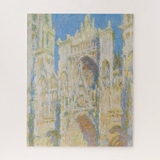 Claude Monet Rouen Cathedral Portal Morning Light ジグソーパズル (縦)