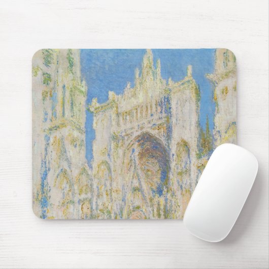 Claude Monet Rouen Cathedral Portal Morning Light マウスパッド (マウス)