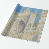Claude Monet Rouen Cathedral Portal Morning Light ラッピングペーパー (アンロールド)