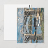 Claude Monet Seine Argenteuil Seinebr?cke Bei Arge ポストカード (正面/裏面)