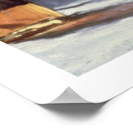 Claude Monet | Still Life with Bottles ポスター (角)