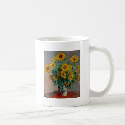 Claude Monet, Sunflower コーヒーマグカップ (右)
