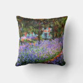 Claude Monet The Artist's Garden at Giverny クッション (裏面)