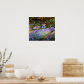 Claude Monet The Artist's Garden at Giverny ポスター (キッチン)