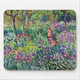 Claude Monet - The Artist's Garden at Giverny マウスパッド