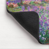 Claude Monet - The Artist's Garden at Giverny マウスパッド (コーナー)