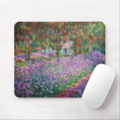 Claude Monet - The Artist's Garden at Giverny マウスパッド (マウス)