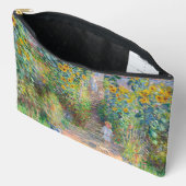 Claude Monet - The Artist's Garden at Veteuil アクセサリーポーチ (見開き)