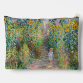 Claude Monet - The Artist's Garden at Veteuil アクセサリーポーチ (裏面)