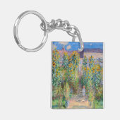 Claude Monet - The Artist's Garden at Veteuil キーホルダー (正面左)