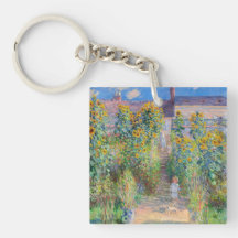 Claude Monet - The Artist's Garden at Veteuil