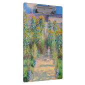Claude Monet - The Artist's Garden at Veteuil クリップボード (右)