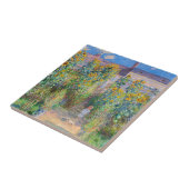 Claude Monet - The Artist's Garden at Veteuil タイル (側面)