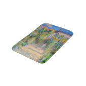 Claude Monet - The Artist's Garden at Veteuil バスマット (アングル)