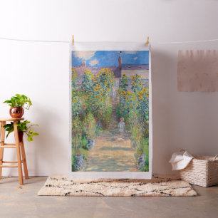 Claude Monet - The Artist's Garden at Veteuil ファブリック