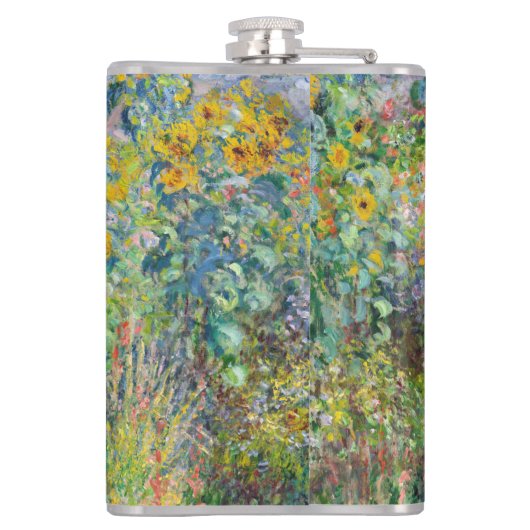 Claude Monet - The Artist's Garden at Veteuil フラスク (裏面)