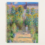 Claude Monet - The Artist's Garden at Veteuil プランナー手帳<br><div class="desc">The Artist's Garden at Veteuil / Le jardin de l'artiste a Veteuil - Claude Monet，キャンバス上の油,  1881</div>