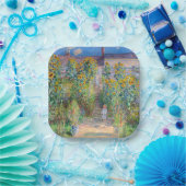 Claude Monet - The Artist's Garden at Veteuil ペーパープレート (パーティー)