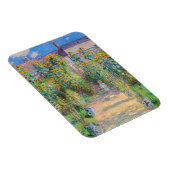 Claude Monet - The Artist's Garden at Veteuil マグネット (右側)