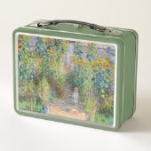 Claude Monet - The Artist's Garden at Veteuil メタルランチボックス (裏面)