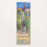 Claude Monet - The Artist's Garden at Veteuil ヨガマット<br><div class="desc">The Artist's Garden at Veteuil / Le jardin de l'artiste a Veteuil - Claude Monet，キャンバス上の油,  1881</div>